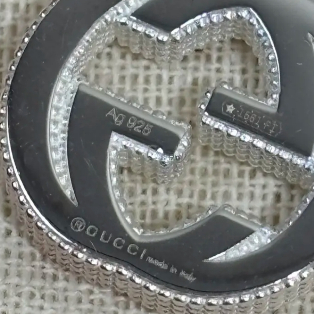 Gucci SilverBracelet Never Worn Sterling Silver/ Gorgeous Gift! - Picture 4 of 6